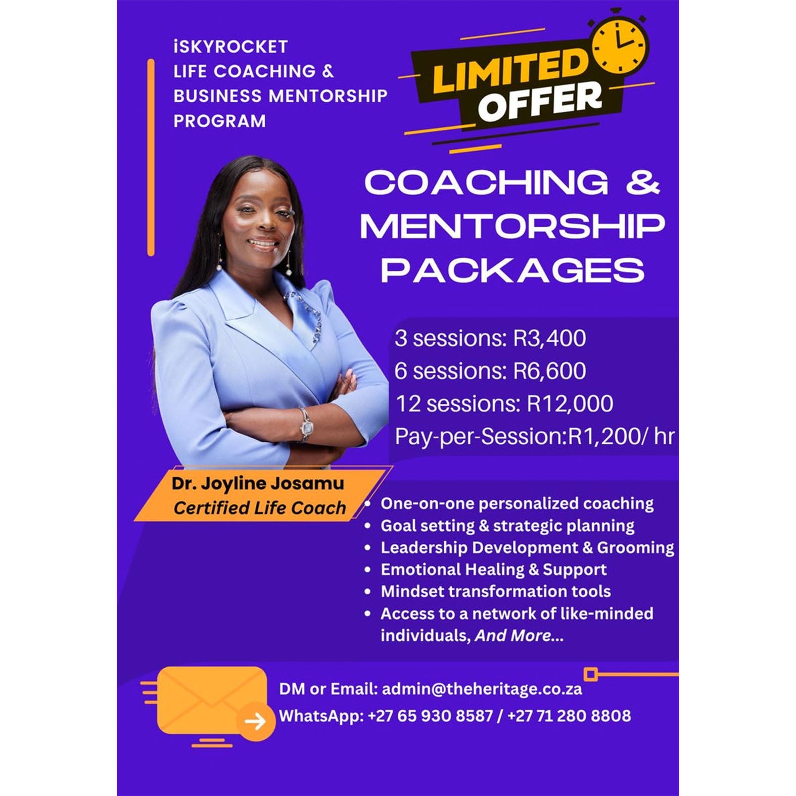Coaching and Mentorship Packages