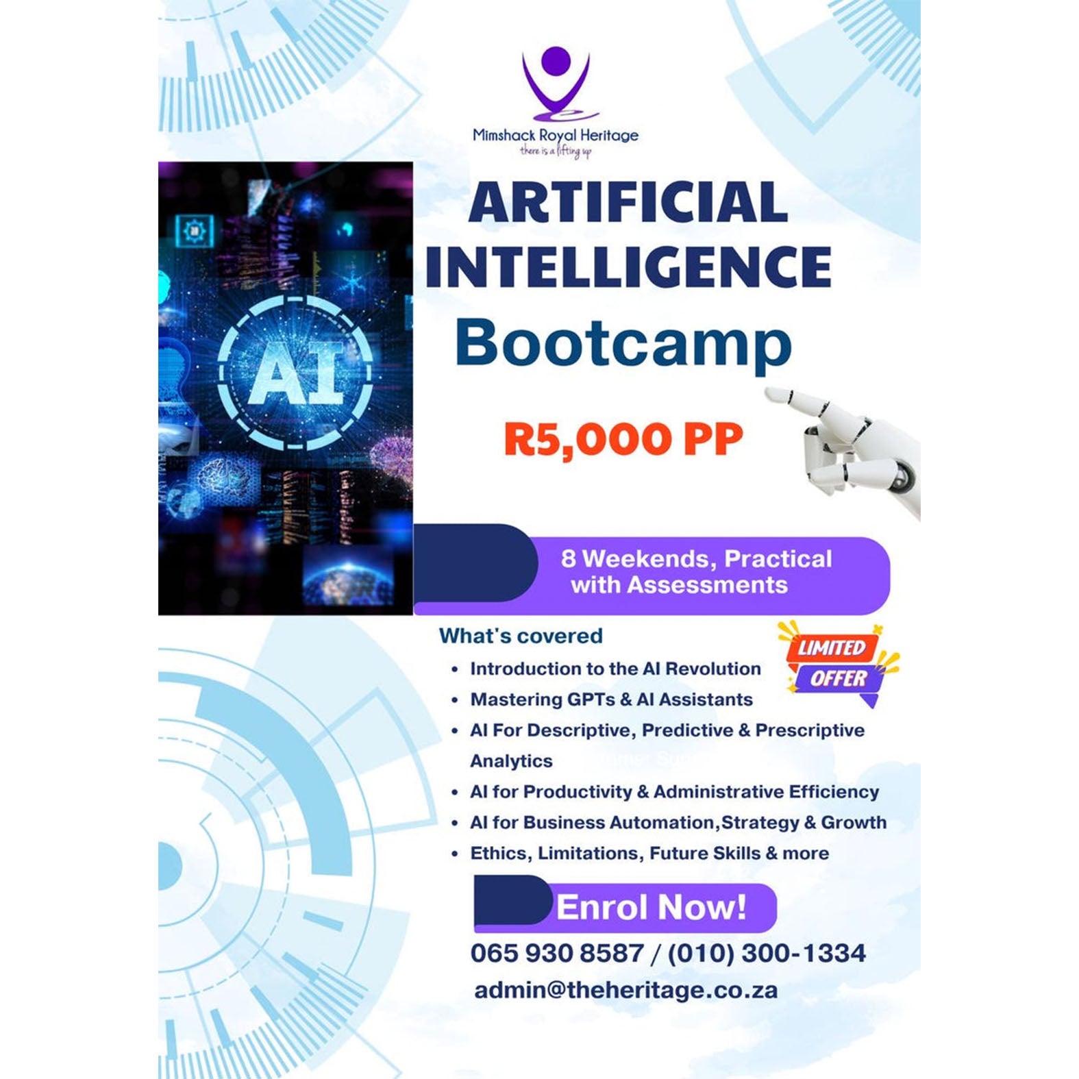 Artificial Intelligence Bootcamp